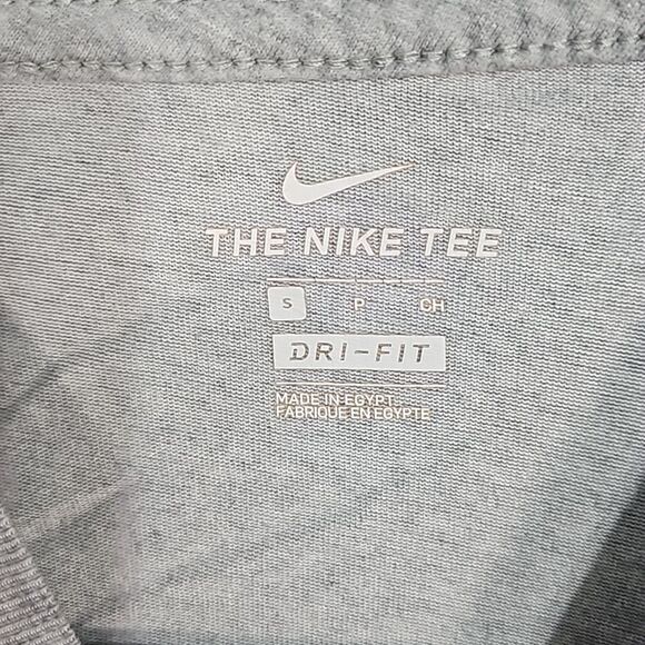 Nike Kids Size Small Graphic T-Shirt Dri-Fit Hoop Nike Swoosh (Stained) - Picture 3 of 6